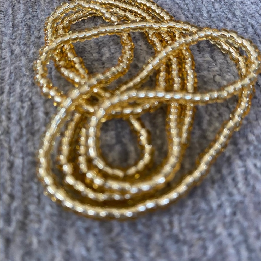 Hand Tied Beaded Belly Chain Waist Beads Miyuki Preciosa Body Jewelry